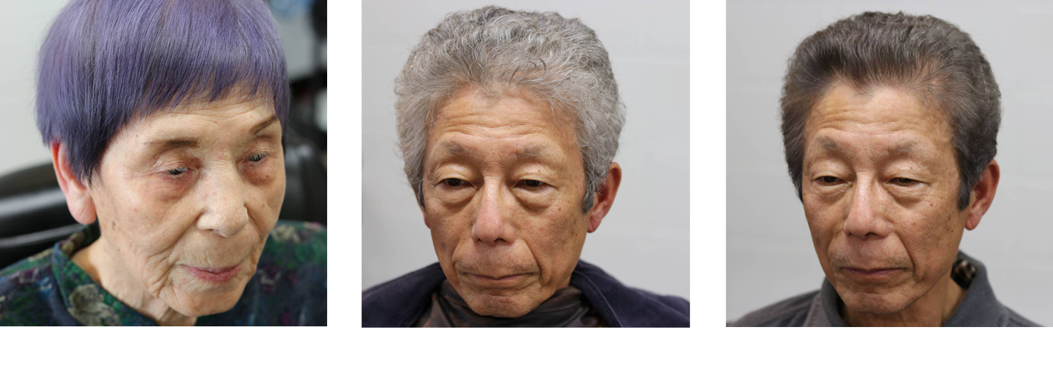 カラーリング、白髪染めの見本スマホ版